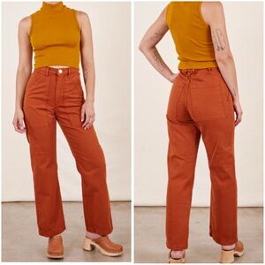 Big Bud Press Rust Straight Leg Pants